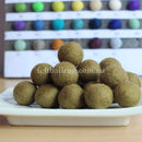 Felt Ball Blonde 1 CM, 2 CM, 2.5 CM, 3 CM, 4 CM Colour 31 - Felt Ball Rug USA - 1