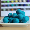 Felt Ball Bubblegum 1 CM, 2 CM, 2.5 CM, 3 CM, 4 CM Colour 45 - Felt Ball Rug USA - 1