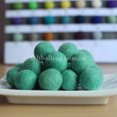 Felt Ball Spearmint 1 CM, 2 CM, 2.5 CM, 3 CM, 4 CM Colour 49 - Felt Ball Rug USA - 1