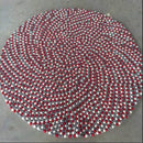 Cherry Pop Felt ball Rug