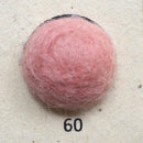 Felt Balls Fairy Floss 1 cm ( 0.39"), 2 cm ( 0.78"), 2.5 cm ( 0.98"), 3 cm ( 1.18") And 4 cm ( 1.57") COLOR 60