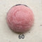 Felt Balls Fairy Floss 1 cm ( 0.39"), 2 cm ( 0.78"), 2.5 cm ( 0.98"), 3 cm ( 1.18") And 4 cm ( 1.57") COLOR 60