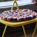Felt Seat Pad Multicolored