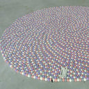 LAVENDER LANE FELT BALL RUG