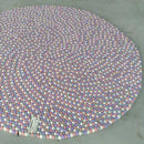 LAVENDER LANE FELT BALL RUG