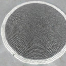 Misty Moon Felt Ball Rug