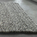 Natural Stone Rectangle Felt Ball Rug - Felt Ball Rug USA - 2
