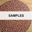 Felt Ball Rug Samples - Felt Ball Rug USA - 1
