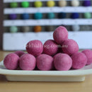 Felt Ball Pastel Pink 1CM,  2CM, 2.5CM, 3CM, 4CM Colour 10 - Felt Ball Rug USA - 1
