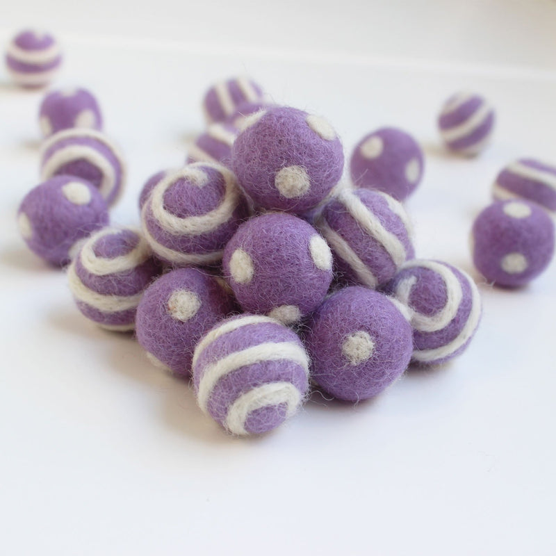 polka-dot-swirl-felt-balls-lavender