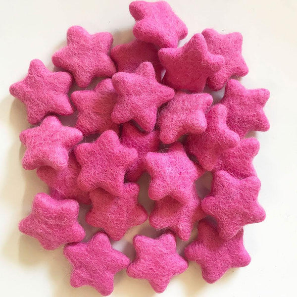 Felt Stars - Handmade Felt Stars, Perfect For Your DIY Project. – Felt Ball  Rug USA