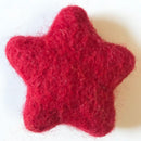felt star red