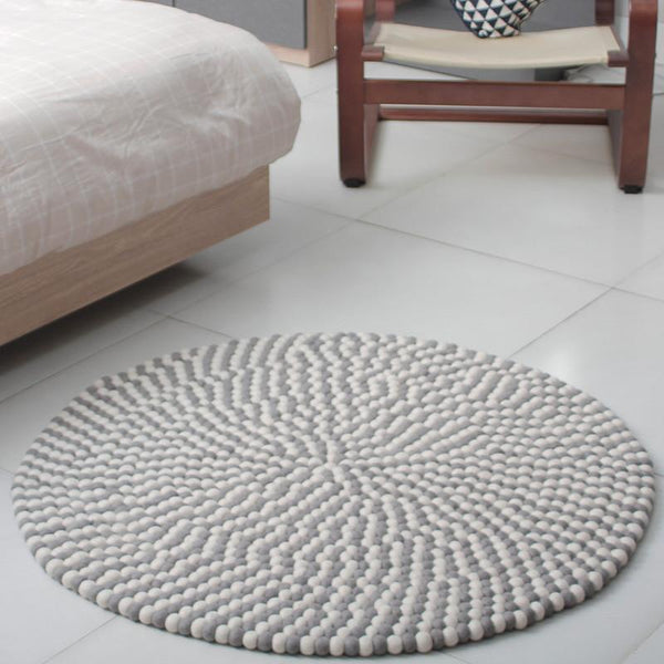 Koala Felt Ball Rug