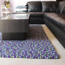 Rectangle Felt Ball Rug Custom Made - Felt Ball Rug USA - 2